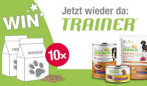 10 x Trainer Futterpakete im Wert von je CHF 100.– bei Qualipet gewinnen!