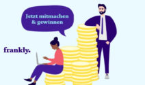 CHF 1’000.- jeden Monat bei frankly. gewinnen!