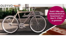 E-Bike oder Hotelaufenthalt gewinnen!